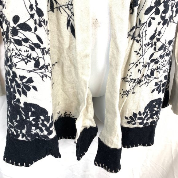 COPY - ANGEL OF THE NORTH Anthropologie CASHMERE Blend Cardigan Open Style Swea… - Picture 4 of 16